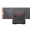 Jackery Solargenerator 2000 PRO, 2160Wh Powerstation mit SolarSaga 200, 2 * 230V/2200W AC-Steckdosen, schnelle Ladung, mobile Stromversorgung für Reise Camping Wohnmobil und als Notstromaggregat