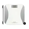 Salter 9073 WH3R17 Ultimate Accuracy Electronic Scale, 50 g Increments for Precise Readings, Step On, Carpet Feet Included, 180 Kg Max Capacity, White