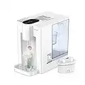 FRIZZLIFE TF900 Instant Hot Water Dispenser Filter, Countertop Water Filter System, 5 Temperatures & 3 Volume Settings, High Temp Safety Lock, Zero Installation, UL Standard Tested, 1 Filter Included