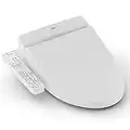 TOTO SW2033R#01 WASHLET C100 Electronic Bidet Toilet Seat with PREMIST, Round, Cotton White-SW2033R, Round, White