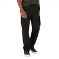 Lee Men's Wyoming Relaxed Fit Cargo Pant, Black, 34W x 34L