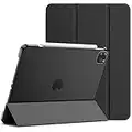 JETech Case for iPad Pro 11 Inch, 2022/2021/2020 Model, Slim Stand Hard Back Shell Smart Cover with Auto Wake/Sleep (Black)