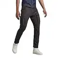 G-STAR RAW Men's Rovic Zip 3D Straight Tapered Pant, Grey (raven D02190-5126-976), 30W / 30L