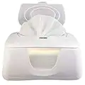 GOGO pure Baby Wipe Warmer and Dispenser, Advanced Features with 4 Bright Auto/On Off LED Ample Lights for Easy Nighttime Changes, Dual Heat for Baby's Comfort, Improved Design and Only at Amazon