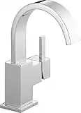 Delta Faucet 553LF-GPM Delta Armatur Vero, Einhebel-Centerset Badezimmer-Wasserhahn, Chrom