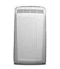 De'Longhi Pinguino PAC N77 ECO - Climatiseur Portable Silencieux, Interface Soft Touch, Fonction Déshumidificateur, 2,1 kW, 62 Décibels, Blanc