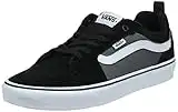 Vans Filmore, Sneaker, Uomo, (Suede/Canvas) Black/Pewter, 43 EU