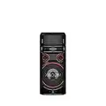 LG XBOOM ON7 Party-Lautsprecher, Onebody-Soundsystem (Bluetooth, DJ- und Karaoke-Funktion), schwarz [Modelljahr 2020]