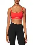 PUMA Top Sportivo Imbottito Reggiseno, Granatina, M Donna