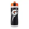 Gatorade Gx sistema de hidratación, botellas antideslizantes Gx Squeeze y cápsulas concentradas Gx Sports, color negro