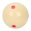 Tihebeyan Pelota de Entrenamiento de Billar con Forma de Punto de Billar de 5.72 cm para niños y Adultos (Blanco)