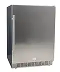 EdgeStar CBR1501SLD 5.49 Cu. Ft. EdgeStar 142 Can Built-in Stainless Steel Beverage Cooler