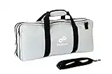 EVERPRIDE Chef Knife Bag Holds 20 Knives PLUS Large Zippered Compartment for Kitchen Tools – Durable, Large Knife Bag for Chefs – Knives Not Included