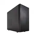 Fractal Design Define S - Mid Tower Computer Case - ATX - Optimized For High Airflow/Performance And Silent Computing - 2x Fractal Design Dynamic GP-14 140mm Silent Fans - Water-cooling ready - Black