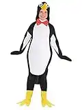 amscan 847159 Childs Boys Girls Penguin Fancy Dress Costume Age 8-10 Years, Black/White