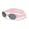 Mausito lunettes de soleil bébé 0-1,5 ans fille I FLEXIBLE lunette soleil bebe sans BPA I PONT NASAL SOUPLE I 100% PROTECTION UV I Lunette de soleil bebe avec bandeau I Design européen