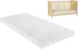 DURAFOAM Comfort Touch Eco Breathable Toddler and Baby Quilted Extra Thick Depth Cot Bed Mattress (140 x 70 x 7.5cm)