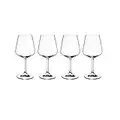 Villeroy & Boch Ovid Bicchiere da Vino Rosso, 590 ml, Cristallo, Set 4 Pezzi