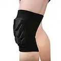 lenpestia Knieschoner Volleyball Kneepad 1 Paar Elastische Knieschützer Verdickung Kniepolster Volleyball Anti Kollision Knieschutz Sport für Herren Damen Mountainbiking Handball (M)