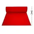 vidaXL Tapis pour Exposition Rouge Décoration Mariages Fêtes Spectacles