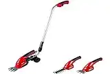 Einhell GC-CG 3,6 Li Forbici / Tagliasiepe a batteria (3,6V 1,5 Ah, ricarica 3-5 h, lama erba 70 mm, tagliasiepi 100 mm, passo denti 8 mm)