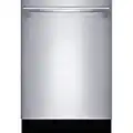 Bosch 800 Series 24-inch Built-In Dishwasher with MyWay Third Rack and CrystalDry - SHXM88Z75N - Stainless Steel