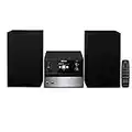 MEDION P64014 Micro Audio System Kompaktanlage (DAB+, CD-Player, PLL UKW Radio, Bluetooth, USB Anschluss, AUX) Silber