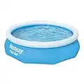 Bestway 57266-19 Round Kids Inflatable Paddling Pool, Fast Set, 10 ft