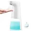 LAOPAO Soap Dispenser, Automatic Foaming Soap Dispenser Hand Free Countertop Soap Dispensers 240ml Xmas Gift Touchless Soap Pump for Bathroom Kitchen