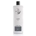 Nioxin System 2 Scalp Cleansing Shampoo for Natural Hair with Progressed Thinning, 33.8 fl oz