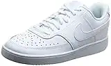 Nike Men's Court Vision Low Sneaker, White/Whiteblack, 10.5 Regular US