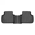 MAXLINER Tapis de sol 2ème rangée Noir pour Audi Q7 2017-2018