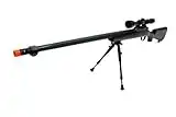 510 fps wellfire vsr-10 urban combat full metal bolt action sniper rifle w/ 3-9x40 scope & bipod package(Airsoft Gun)