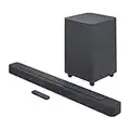 JBL Bar 500 – Kompakte 5.1-Kanal-Soundbar für Heimkino Sound-System – Kabelloser Bluetooth-Lautsprecher mit Subwoofer und Dolby Atmos Surround Sound – Schwarz