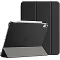 JETech Case for iPad Air 5/4 (2022/2020 Model, 10.9-Inch), Slim Stand Hard Back Shell Cover with Auto Wake/Sleep (Black)