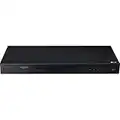 2017 LG 4K Ultra HD 3D Blu-ray Player with Remote Control, HDR Compatibility, Upconvert DVDs, Ethernet, HDMI, USB Port, Black