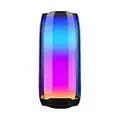 LAMA RGB Lights Bluetooth Speaker, Portable Wireless Bluetooth Speaker, IPX5 Waterproof, TF Card/USB/AUX, Mini Speakers for Mobile Phone, PC, Tablet, TV, Car, Party, Home, L Size