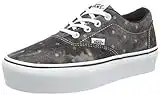 Vans Doheny Platform, Zapatillas Mujer, Gris (Denim Dots/Black/White), 40 EU