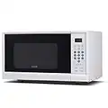 Commercial Chef CHM990W 900 Watt Counter Top Microwave Oven, 0.9 Cubic Feet, White Cabinet