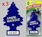 Arbre Magique Deodorante per Auto, Profumazione Prolungata fino a 7 Settimane (3 PEZZI, AUTO NUOVA)