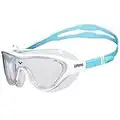 arena The One Mask Junior Anti-Fog Schwimmbrille für Kinder, Schwimmmaske mit Großen Verspiegelten Gläsern, UV-Schutz, Selbstjustierender Nasensteg, Orbit-Proof Dichtungen