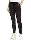 Amazon Essentials Jogger de Ajuste Informal de Tejido de Rizo para Gimnasio Mujer, Negro, S