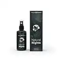 Natural Gardens – Natural Nights alkoholfreies Melatonin Spray mit beruhigenden Kräuterextrakten – L-Tryptophan – Ashwagandha – Veganes Sleep Spray zum Einschlafen – 30 ml