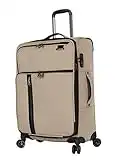 Pathfinder Collezione di bagagli di design – Borsa espandibile da 65 cm – Valigia leggera a quadri con 8 ruote girevoli, Frontiera Khaki, 25in,