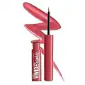 NYX PROFESSIONAL MAKEUP Vivid Brights Liquid Liner, Smear-Resistant Eyeliner with Precise Tip - On Red