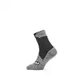 Sealskinz Unisex Allwetter Wasserdichte Socken – Knöchellang, Schwarz, M