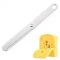 Cheese Butter Slicer Stainless Steel Thick Wire Peeler Cutter Tool with Soft Handle for Hard and Semi-Hard Cheese Butter,Chocolate, Jams and Creams-Long Duration