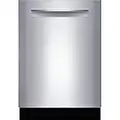 Bosch SHPM88Z75N 24" 800 Series Built-in Dishwasher with 16 Place Settings, 6 Wash Cycles, MyWay 3rd Rack, CrystalDry and 40 dBA (Pocket Handle)