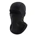 Vanolu Cold Weather Balaclava Ski Mask for Men Windproof Thermal Winter Scarf Mask Women Neck Warmer Hood for Cycling Motorcycle Running Skiing Snowboarding Black