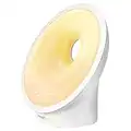 Philips SOMNEO Sleep & Wake-Up Light Therapy Lamp Sunrise Alarm and Sunset Fading Night Light, White (HF3651/60)